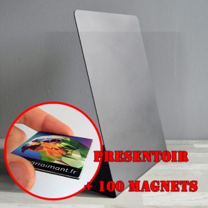 présentoir a magnet + 100 magnets